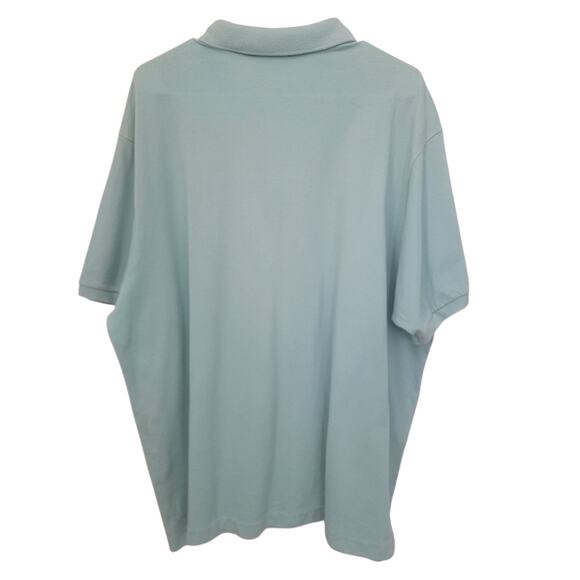 Lacoste Polo Shirt Sz 9 4XL Classic Fit Shortsleeve Blue 100% Cotton Preppy Golf - Picture 2 of 15